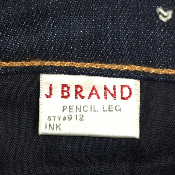 J BRAND NWOT PENCIL LEG JEANS SIZE 1 25”wX35”l - Picture 5 of 13